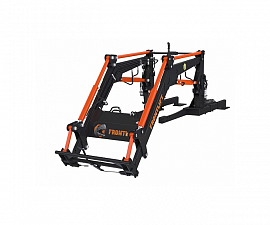 Погрузчик фронтальный FRONTLIFT-1600, с модернизированными гидравлическими магистралями, к тракторам ЛМЗ, YTO, LOVOL, DEUTZ-FAHR