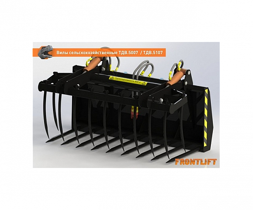Вилы сельскохозяйственные ТДВ-5007EURO для фронтального погрузчика FRONTLIFT0