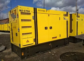 Дизель-генератор BEEZONE BZ-С75S (закрытое)
