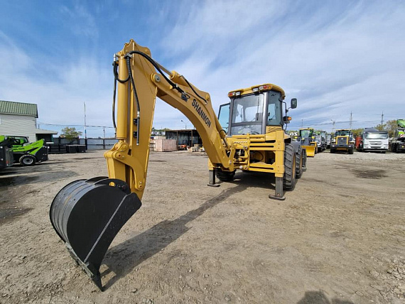 Экскаватор-погрузчик 388Н + ковш 6 в 1 + ЭКПП + мосты CARRARO + SRS/MSS + Переднее  быстросъемное устройство + Заднее быстросъемный устройство0